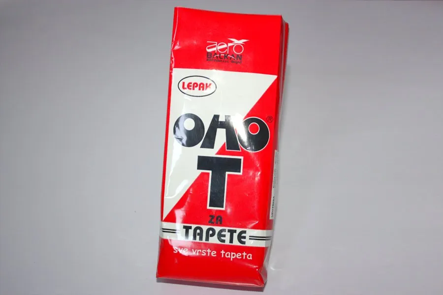 Ambalaža za lepak za tapete