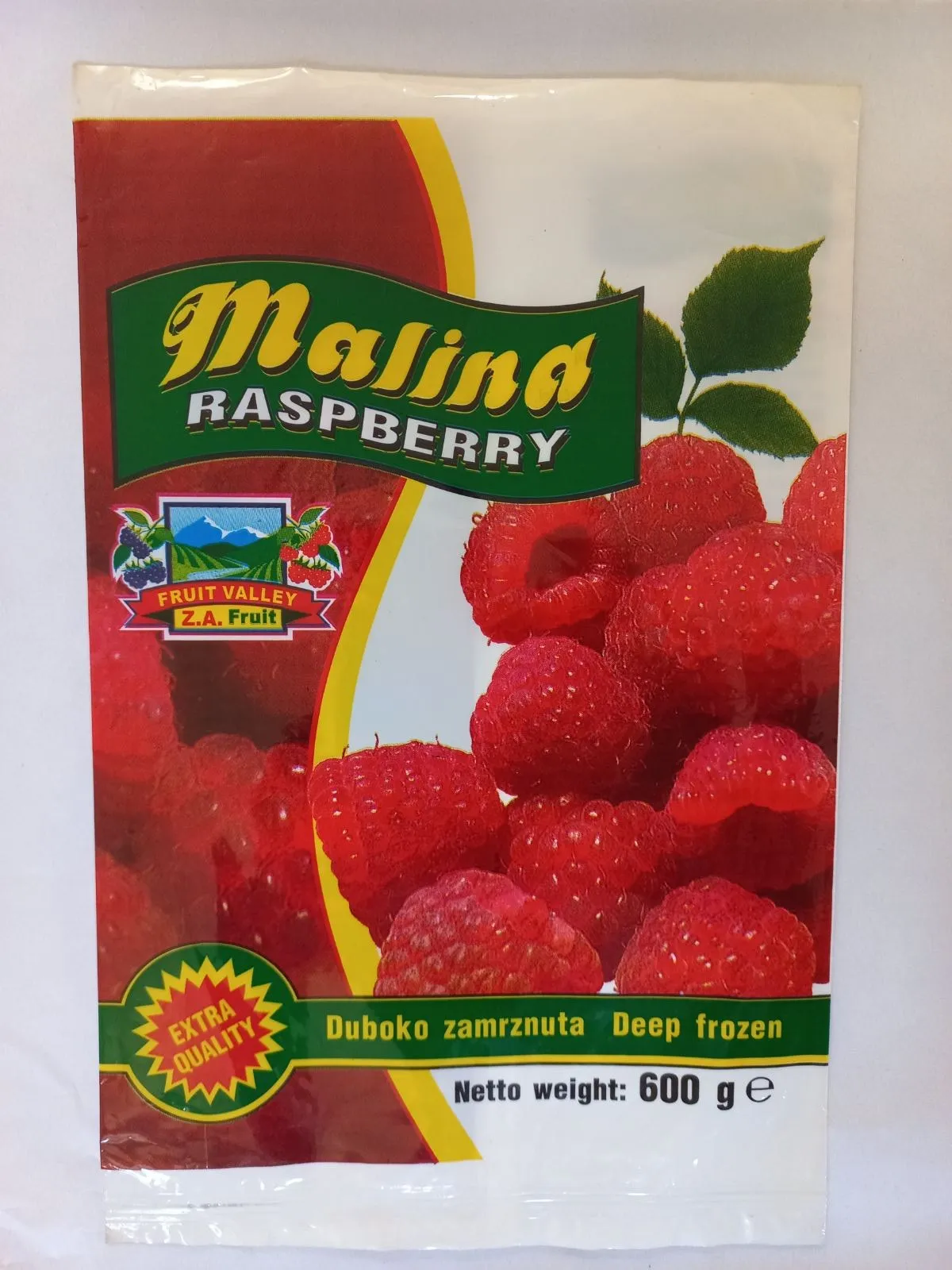 Kesa za duboko zamrznute maline od 600 g
