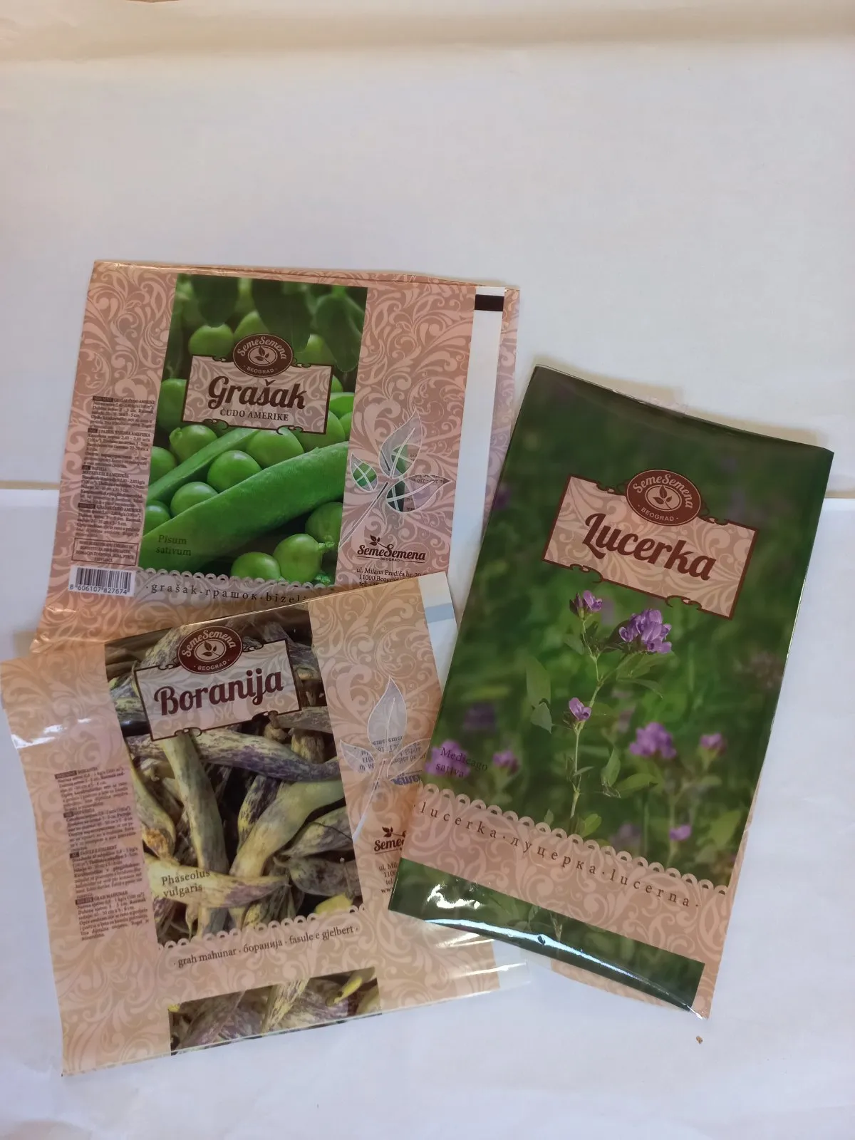Kesice za seme graška, boranije i lucerke